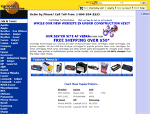 Tablet Screenshot of cartridgetech.com